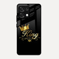 Cute King With Crown Glass Case For Oppo F31 5G