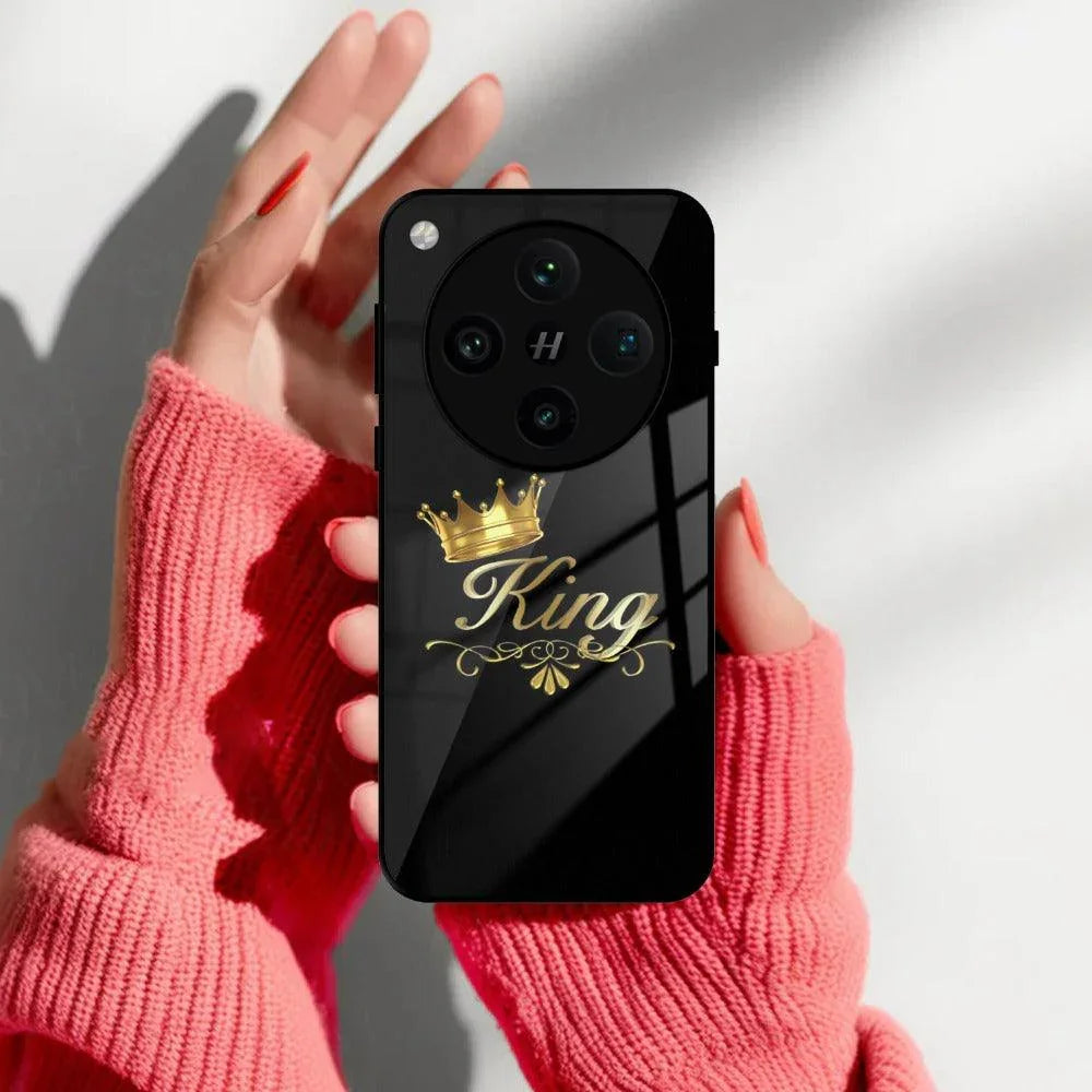 Cute King With Crown Glass Case For Oppo - ShopOnCliQ