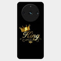 Cute King With Crown Glass Case For Realme 11 Pro 5G