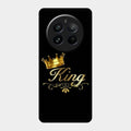 Cute King With Crown Glass Case For Realme 12 Pro 5G