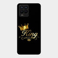 Cute King With Crown Glass Case For Realme 8 Pro