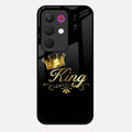 Cute King With Crown Glass Case For Realme C85 5G