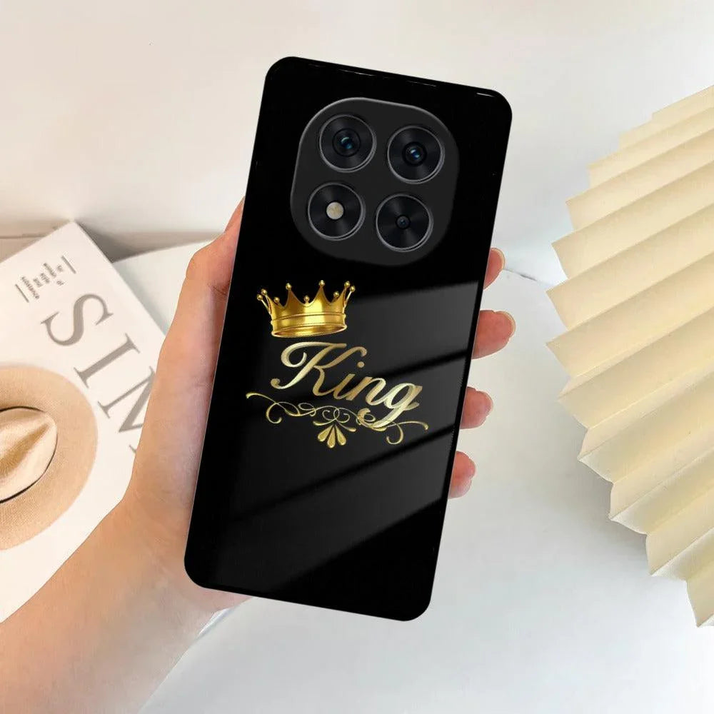 Cute King With Crown Glass Case For Redmi/Xiaomi - ShopOnCliQ