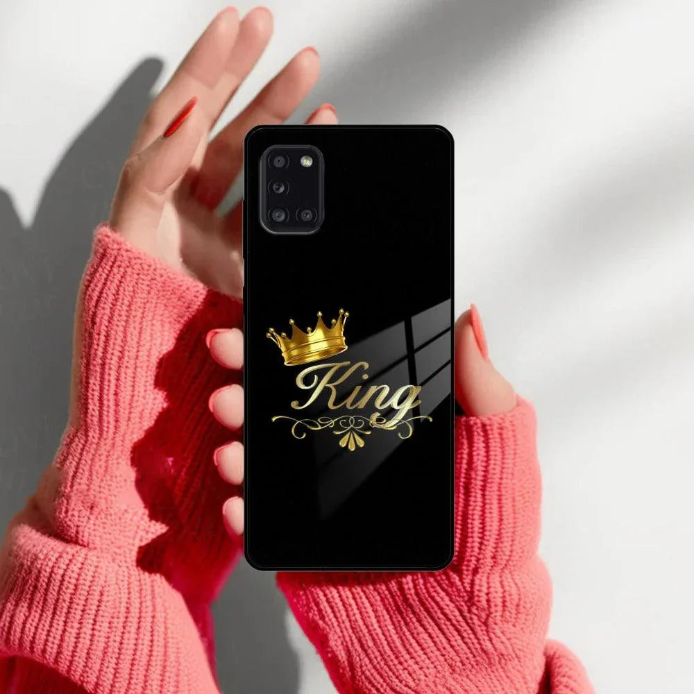 Cute King With Crown Glass Case for Samsung - ShopOnCliQ