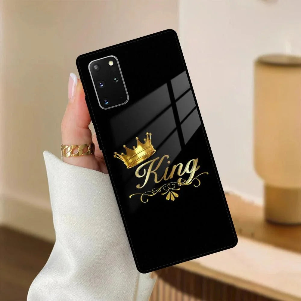 Cute King With Crown Glass Case for Samsung - ShopOnCliQ