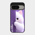 Cute Kitten Glossy Metal Case Cover For Google Pixel 9 5G