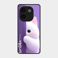 Cute Kitten Glossy Metal Case Cover For iQOO Z9S Pro 5G