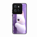 Cute Kitten Glossy Metal Case Cover For Motorola Edge 50 Neo