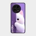 Cute Kitten Glossy Metal Case Cover For Oneplus 13R 5G
