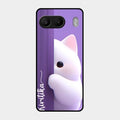 Cute Kitten Glossy Metal Case Cover For Oneplus Nord 4 5G