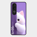 Cute Kitten Glossy Metal Case Cover For Oneplus Nord Ce 4 5G