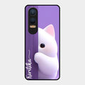 Cute Kitten Glossy Metal Case Cover For Oneplus Nord Ce 4 Lite 5G
