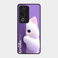 Cute Kitten Glossy Metal Case Cover For Oppo A3 Pro 5G