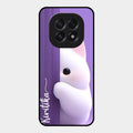 Cute Kitten Glossy Metal Case Cover For Oppo F29 5G