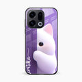 Cute Kitten Glossy Metal Case Cover For Oppo Find X9 5G