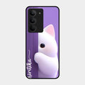 Cute Kitten Glossy Metal Case Cover For Realme 14X 5G