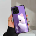 Cute Kitten Glossy Metal Case Cover For Redmi - ShopOnCliQ