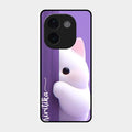 Cute Kitten Glossy Metal Case Cover For Vivo T3 Pro 5G