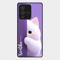 Cute Kitten Glossy Metal Case Cover For Vivo V23 Pro 5G