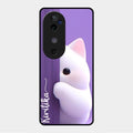 Cute Kitten Glossy Metal Case Cover For Vivo V40 5G