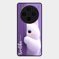 Cute Kitten Glossy Metal Case Cover For Vivo X100 5G