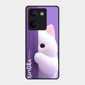 Cute Kitten Glossy Metal Case Cover For Vivo Y200 Pro 5G