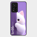 Cute Kitten Glossy Metal Case Cover For Xiaomi 11I 5G