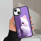 Cute Kittens Glossy Metal Case Cover For iPhone - ShopOnCliQ
