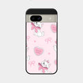 Cute Kitty Bliss Glass Case Cover For Google Pixel 8A 5G
