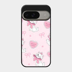 Cute Kitty Bliss Glass Case Cover For Google Pixel 9 5G