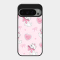 Cute Kitty Bliss Glass Case Cover For Google Pixel 9 Pro 5G