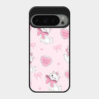 Cute Kitty Bliss Glass Case Cover For Google Pixel 9 Pro 5G