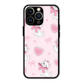 Cute Kitty Bliss Glass Case Cover For iPhone 13 Pro Max