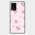 Cute Kitty Bliss Glass Case Cover For Iqoo 7 Legend 5G