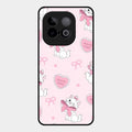 Cute Kitty Bliss Glass Case Cover For Iqoo Neo 10 5G