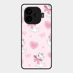 Cute Kitty Bliss Glass Case Cover For Iqoo Neo 10R 5G