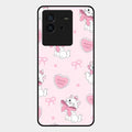 Cute Kitty Bliss Glass Case Cover For Iqoo Neo 6 5G