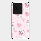 Cute Kitty Bliss Glass Case Cover For Iqoo Neo 6 5G