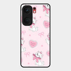 Cute Kitty Bliss Glass Case Cover For Iqoo Neo 9 Pro 5G