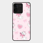 Cute Kitty Bliss Glass Case Cover For Iqoo Z9 5G