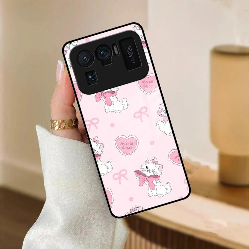 Cute Kitty Bliss Glass Case Cover For Redmi/Xiaomi - ShopOnCliQ