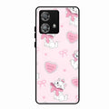 Cute Kitty Bliss Glass Case Cover For Motorola Edge 40 5G