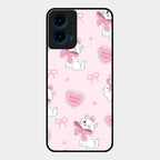 Cute Kitty Bliss Glass Case Cover For Motorola G45 5G
