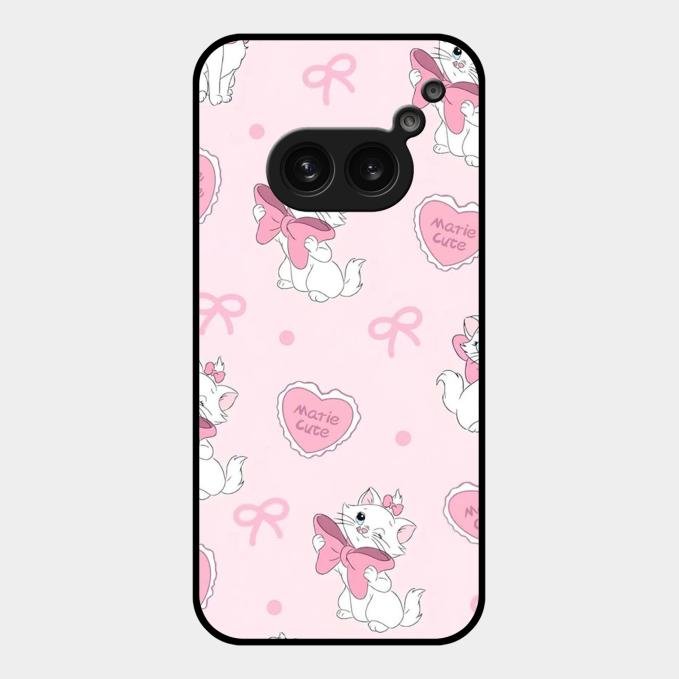 Cute Kitty Bliss Glass Case Cover For Nothing Phone 2A 5G