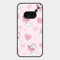 Cute Kitty Bliss Glass Case Cover For Nothing Phone 2A 5G