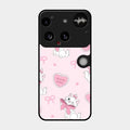 Cute Kitty Bliss Glass Case Cover For Nothing Phone 3 5G