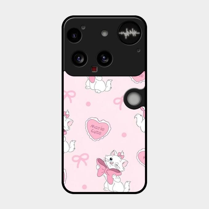 Cute Kitty Bliss Glass Case Cover For Nothing Phone 3 5G