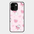Cute Kitty Bliss Glass Case Cover For Oneplus 13S 5G