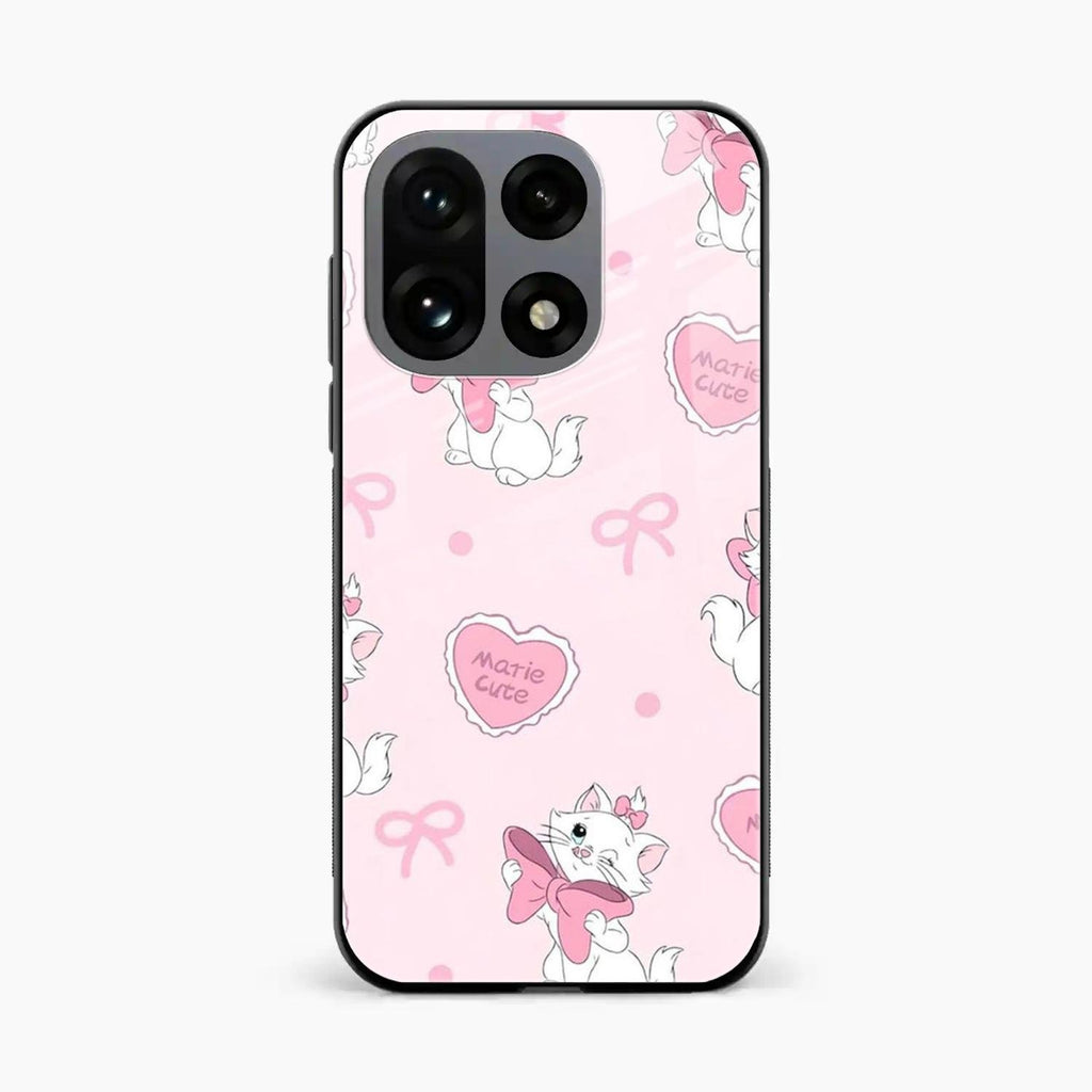 Cute Kitty Bliss Glass Case Cover For OnePlus 15 5G