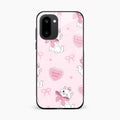 Cute Kitty Bliss Glass Case Cover For OnePlus 15R 5G